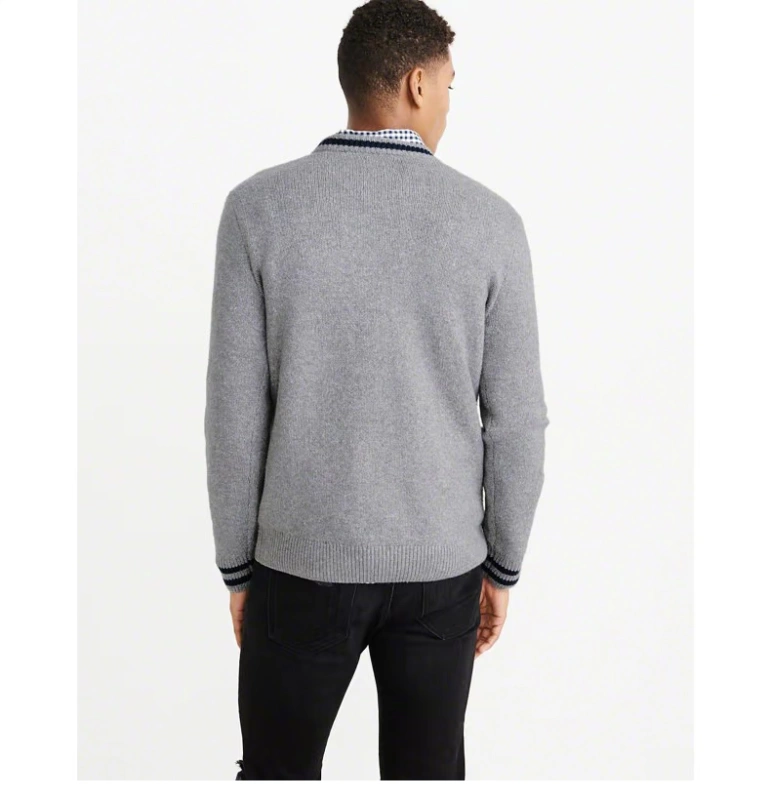 Abercrombie & Fitch Men College College Kiểu đan áo len 226776 AF