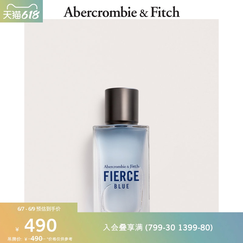 Abercrombie & Fitch Men's Fierce Blue Goulon Fragrance 305586-1 AF