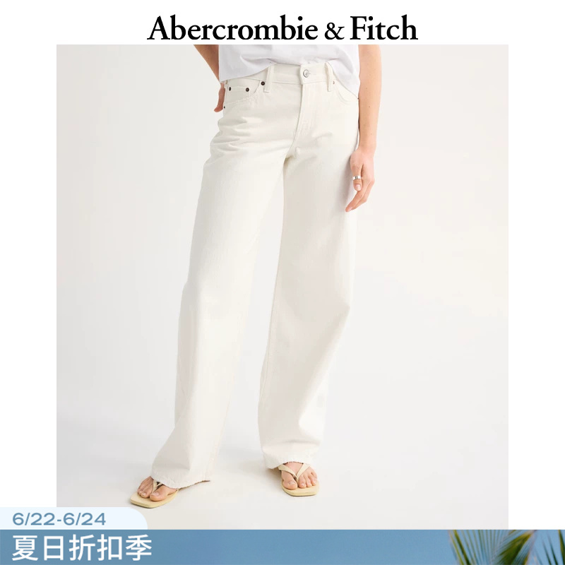 Af American Retro White Washed Low-Waist Loose Jeans Long Pants 26 Summer New Women's Clothing 155-26017 Af American Retro White Washed Low-Waist Loose Jeans Long Pants 26 Summer New Women's Clothing 155-26017