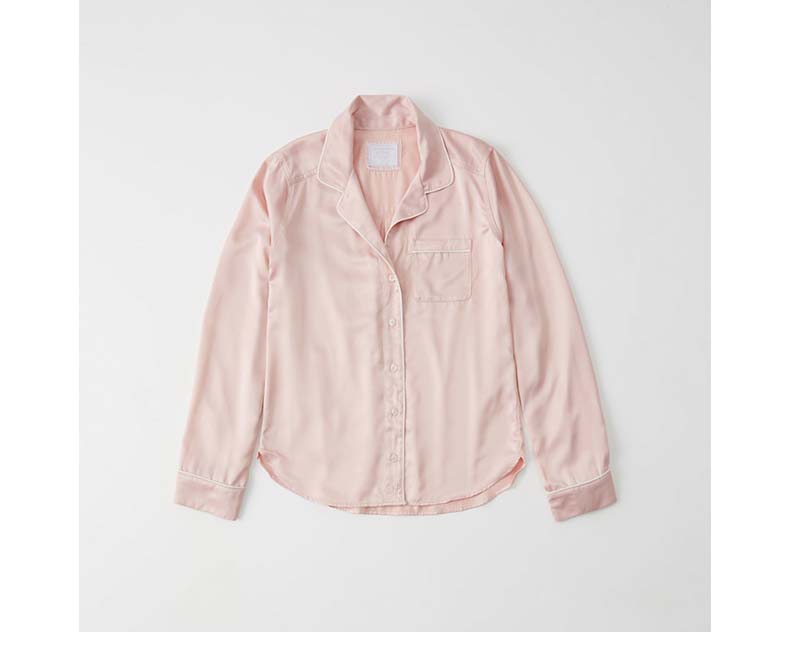 Bộ đồ ngủ dài tay Abercrombie & Fitch Women 232569-1 AF quan lot nam