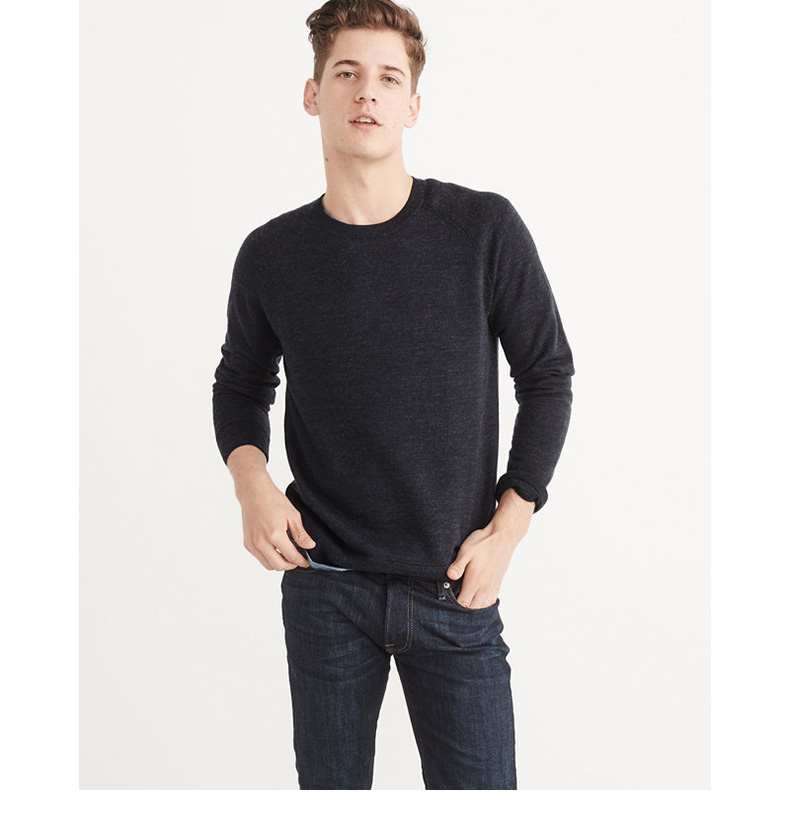 Cuối mùa đặc biệt của người đàn ông áo len len Merino Abercrombie & Fitch mùa 169582 AF