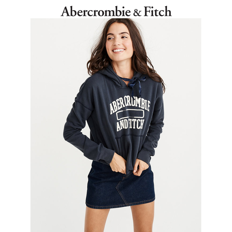 Sweatshirt femme ABERCROMBIE FITCH - Ref 3216047 Image 1