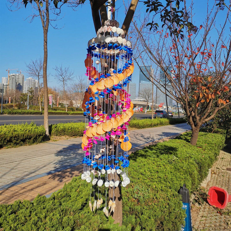 Extra-large shell windbell hanging decoration Home Decorative Shell Craft Gift Hem 1 1m lengthened minimalist Gift Gift gifts