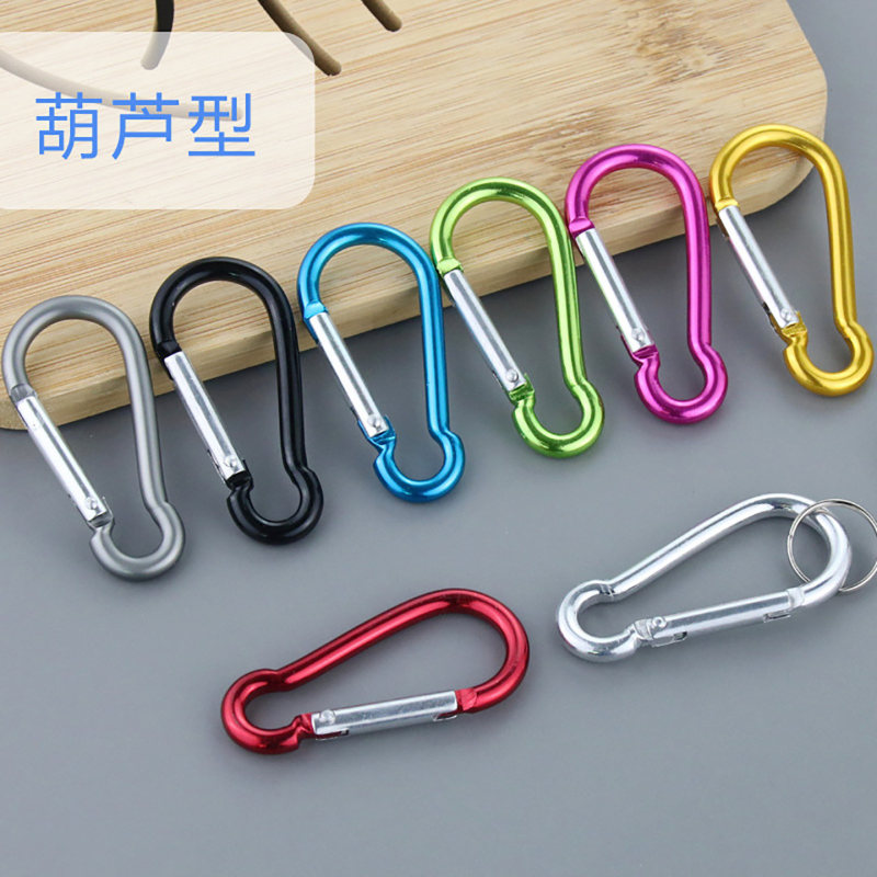 Gourd-Shaped Keychain Bird Escape-Proof Cage Safety Lock Parrot Supplies Carabiner Lock Fishing Hook Accessory Gourd-Shaped Keychain Bird Escape-Proof Cage Safety Lock Parrot Supplies Carabiner Lock Fishing Hook Accessory