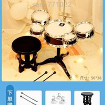 Beginner home percussion instrument 6 toys for toddlers-jazz drum for men and women}baby drum set 3 educational children years old