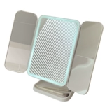 Настольная светодиодная коробка для хранения с подсветкой, складной заполняющий свет, зеркало, 2 в 1