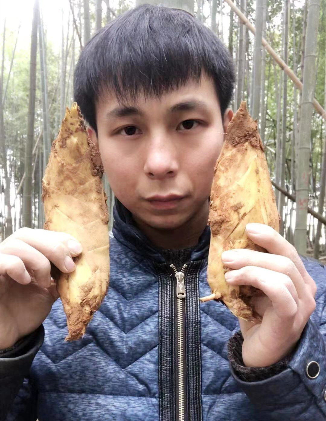 Zhuji, Zhejiang, is fresh on the same day, and the yellow mud boutique, large bamboo shoots, winter bamboo shoots, natural wild bamboo shoots and vegetables