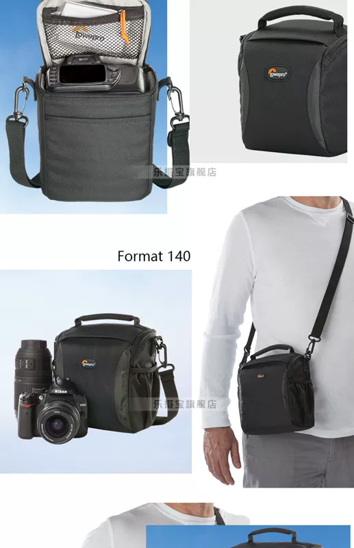 máy ảnh Lowepro túi máy ảnh Canon Nikon SLR kiểu túi xách đa chức năng messenger Sony - Phụ kiện máy ảnh kỹ thuật số