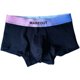 Trendy New Men's Underwear, Fashionable and Stylish, Trendy Boys' Pure Cotton Colorful Shorts, White Boxer Briefs
