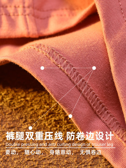 全棉高档潮牌男士内裤纯棉透气四角裤潮流个性青年简约男生平角款