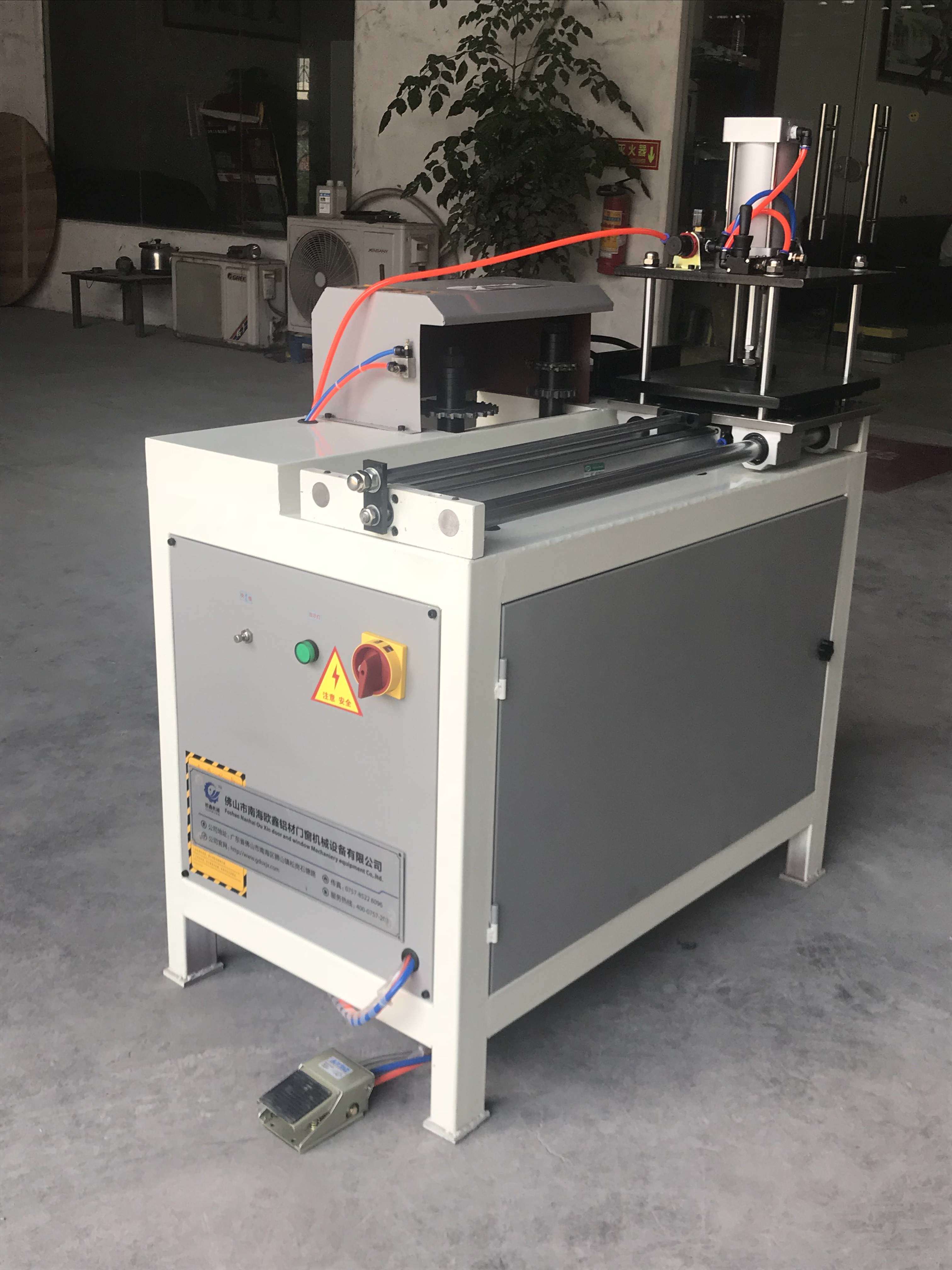 Aluminum alloy doors and windows milling and tenon machine electric biaxial milling and tenon machine hand milling and tenon machine flat-open window machine milling and tenon machine