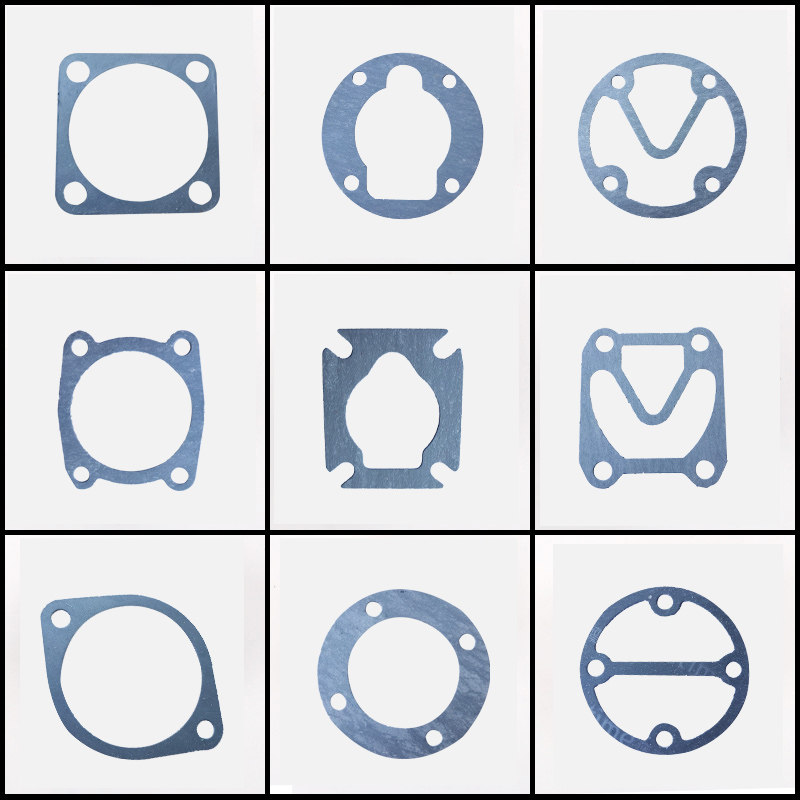 Small with oil & gas pump straight coupling machine accessories strap piston air compressor paper cushion cylinder head cushion gasket valve plate cushion