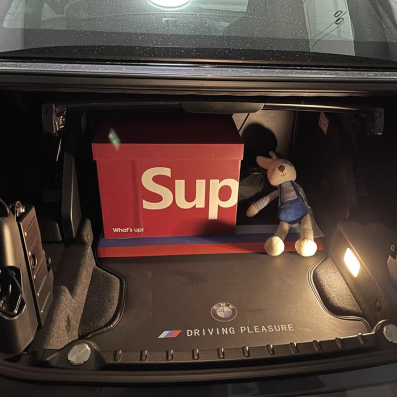 Car trunk containing box container cart built in cart cart for cars with cars decoration products for all women