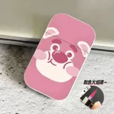 Зажигалка, поролоновая детская милая розовая брендовая креативная ветрозащитная клубника