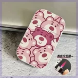 Зажигалка, поролоновая детская милая розовая брендовая креативная ветрозащитная клубника