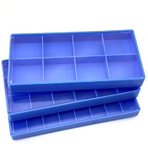 Watch accessories tool box plastic storage box 8 18 24 pull-out parts finishing box component box