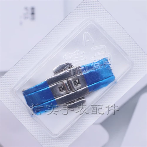 Пряжка-бабочка из нержавеющей стали в штучной упаковке Стальной ремешок для часов, раскладывающаяся застежка, двойная застежка, керамическая пряжка для соединения браслета из вольфрамовой стали