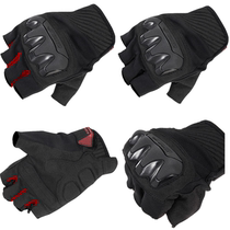 Japan K-card Summer breathable semi-finger GK-242 cross-country motorcycle glove riding locomotive touch screen anti-fall