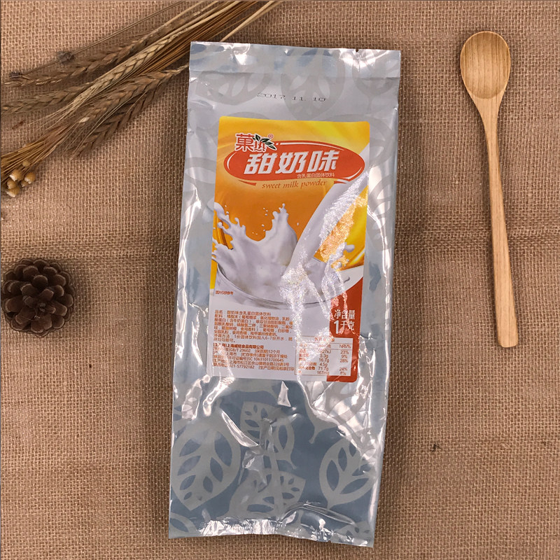 Hot 1kg SWEET MILK TASTE WITH MILK PROTEIN SOLID DRINKS INSTANT POWDER MILK TEA SHOP SPECIAL SWEET MILK POWDER RAW MATERIALS