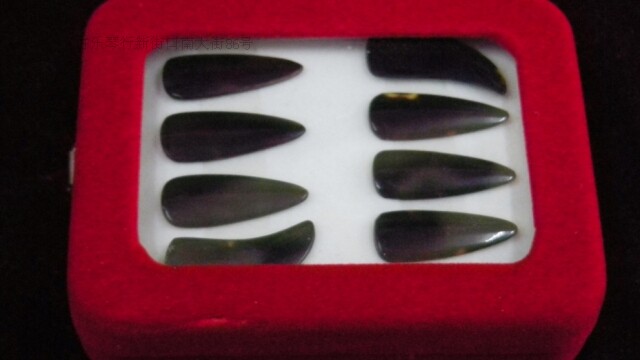 Ultra-valued refined guzheng nail pure natural material hands groove