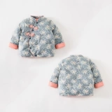 Детский пуховик для девочек, куртка, легкий и тонкий удерживающий тепло вкладыш с пухом, китайский стиль