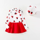 Купальник, детский милый быстросохнущий летний лонгслив, защита от солнца