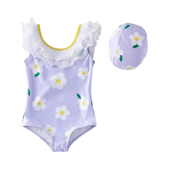 Children's swimsuit Girls Baby Body Cute Princess Swimsuit Small and Seduable Girls Give Fast Fast Western Swimsuit New