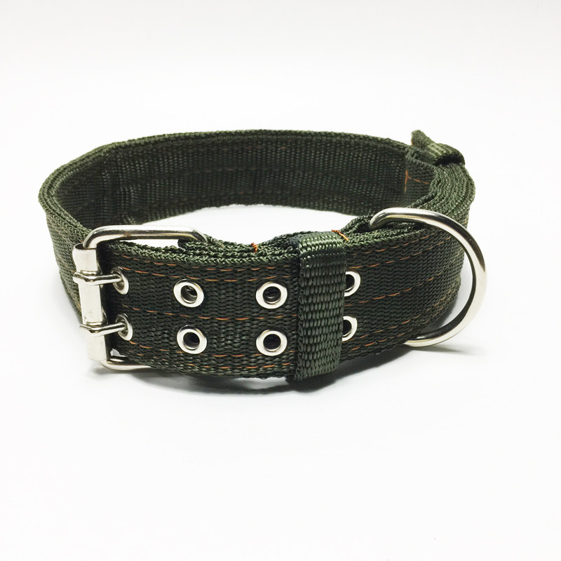 Large dog thickened collar neck collar Golden Retriever German Shepherd Satsuma Tibetan Mastiff large dog collar Giant dog pet collar