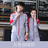 Серый плюс бархатный модель