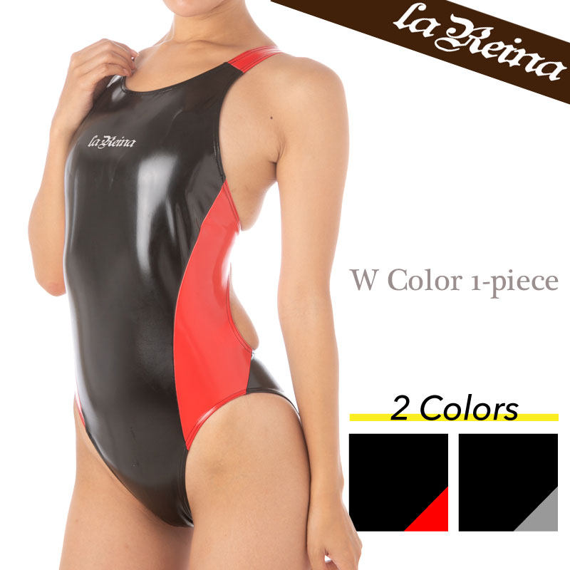 Japan's new work LaReina Brand Women's Swimsuit Triangle Race Swimsuit Enamel Material Sexy Swimsuit