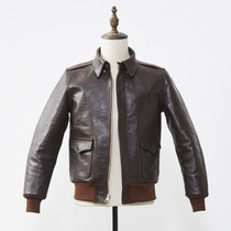 Replica A2 flying horse leather jacket produced by ACE Fusheng New Zealand vegetable tanned horse leather jacket