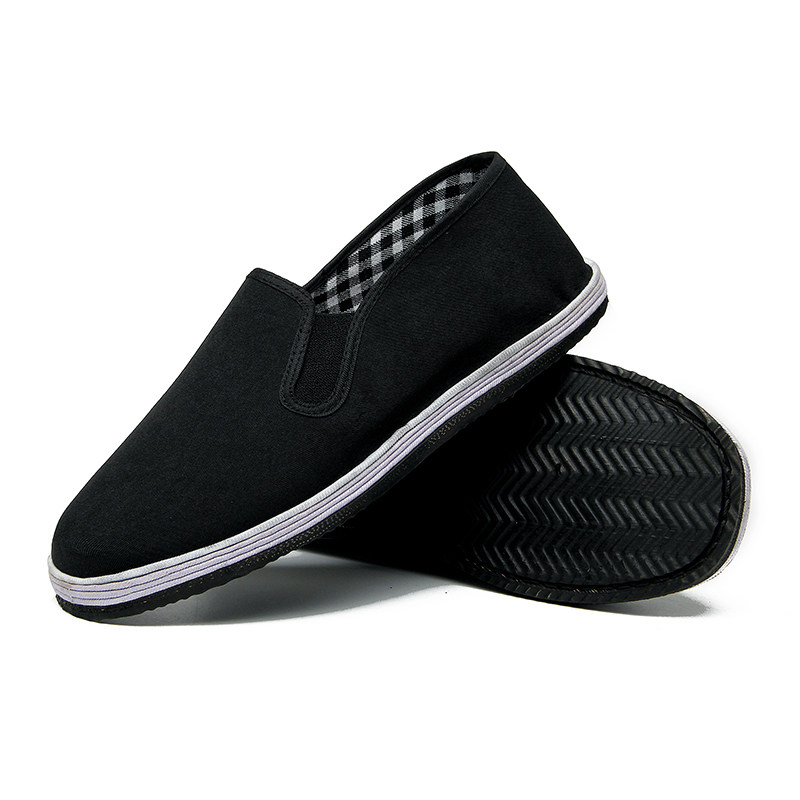 Autumn old Beijing cloth shoes men's breathable and comfortable slip-on work shoes non-slip cloth shoes driver shoes cloth shoes men's shoes
