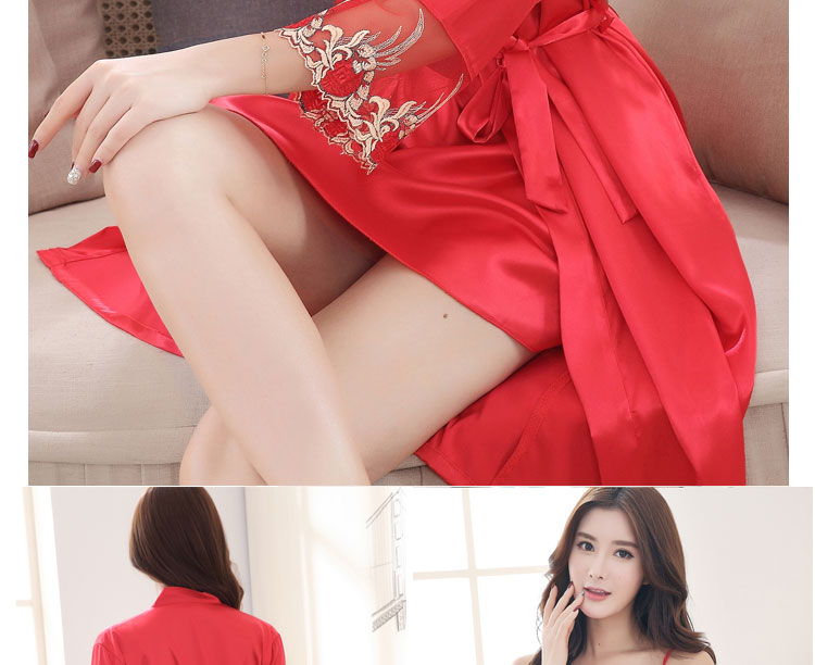 Pyjama mixte OTHER   en Soie à manches longues - Ref 3006045 Image 17