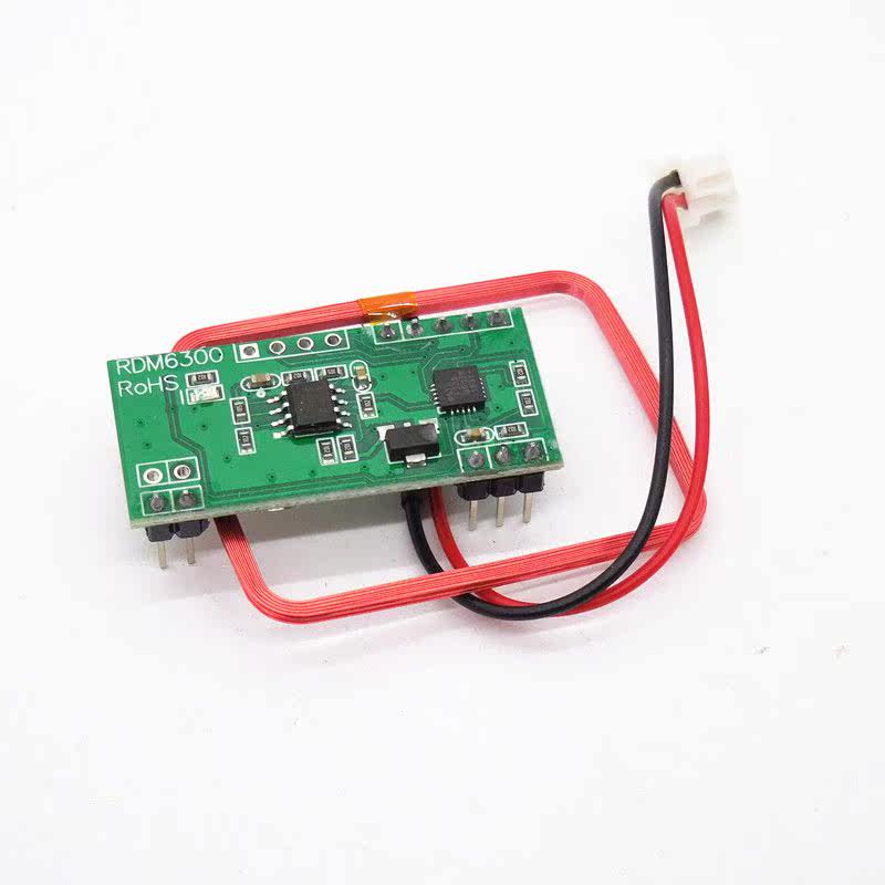RFID读写模块RDM6300射频模块125khz读卡器 UART串口输出