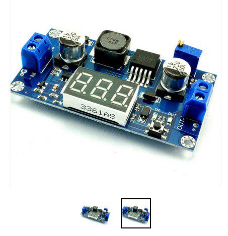 XL6009 DC-DC可调升压模块4.5-32V升5-35V 输出可调 带电压表显示
