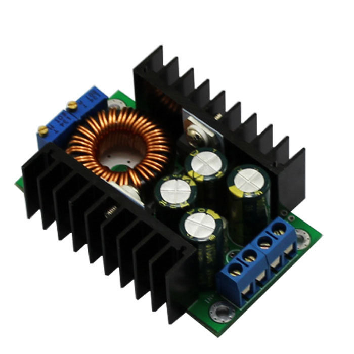 可调电源模块 12A降压 24V转12V LED驱动 恒流 充电 带充电指示