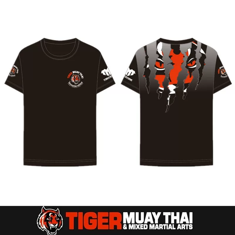 Тайгун Тайский Тайский Бокс муай тай Muay Thai обучение форма MMA UFC Комплексная борьба Боксинг футболка с коротким рукавом