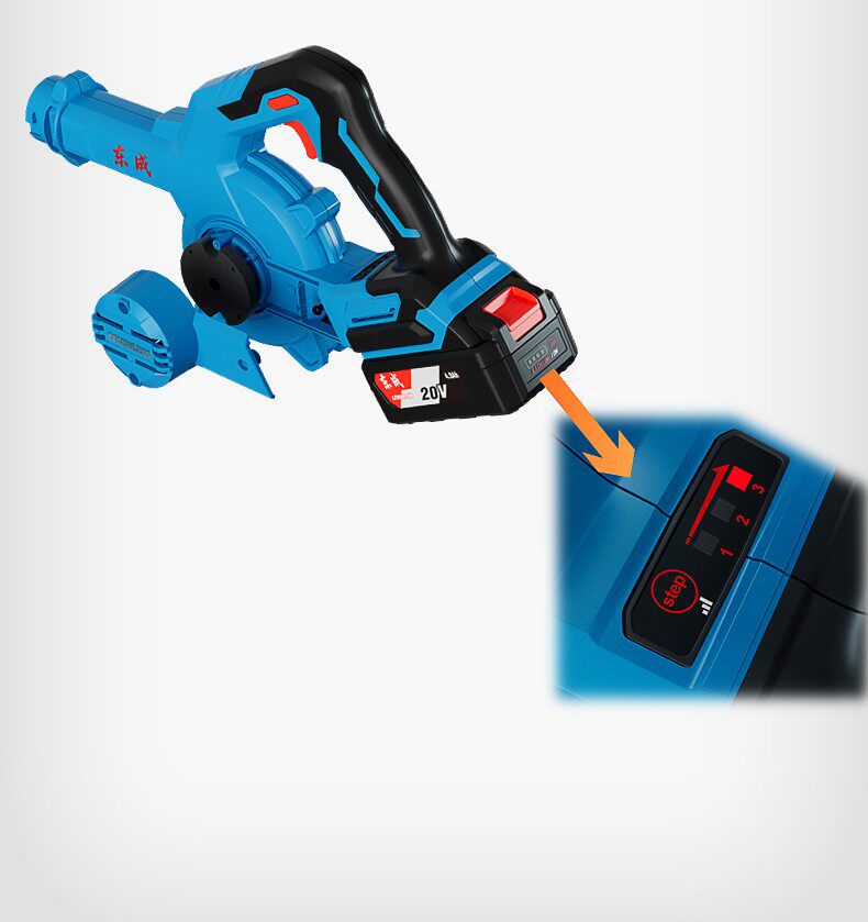 Пылеуловитель 东成充电式无刷吹风机锂电鼓风机大功率小型车载吹灰家用除尘器 Tung Shing