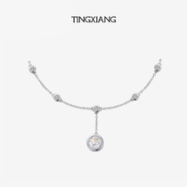 Listen to the incense anklet sterling silver female literature and art simple and versatile sexy does not fade Sen department frigid best friend birthday gift