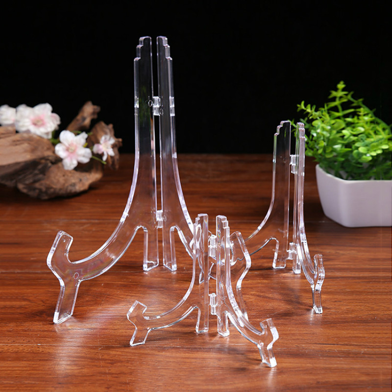 Transparent Pu'er Tea Cake frame frame decorated disc ceramic plate wiring bracket viewing plate rack picture frame