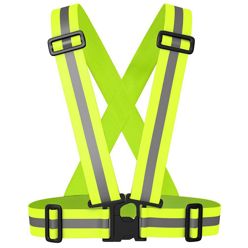 Bike Safe Reflective Safety Vest for Construction Traffic Wa