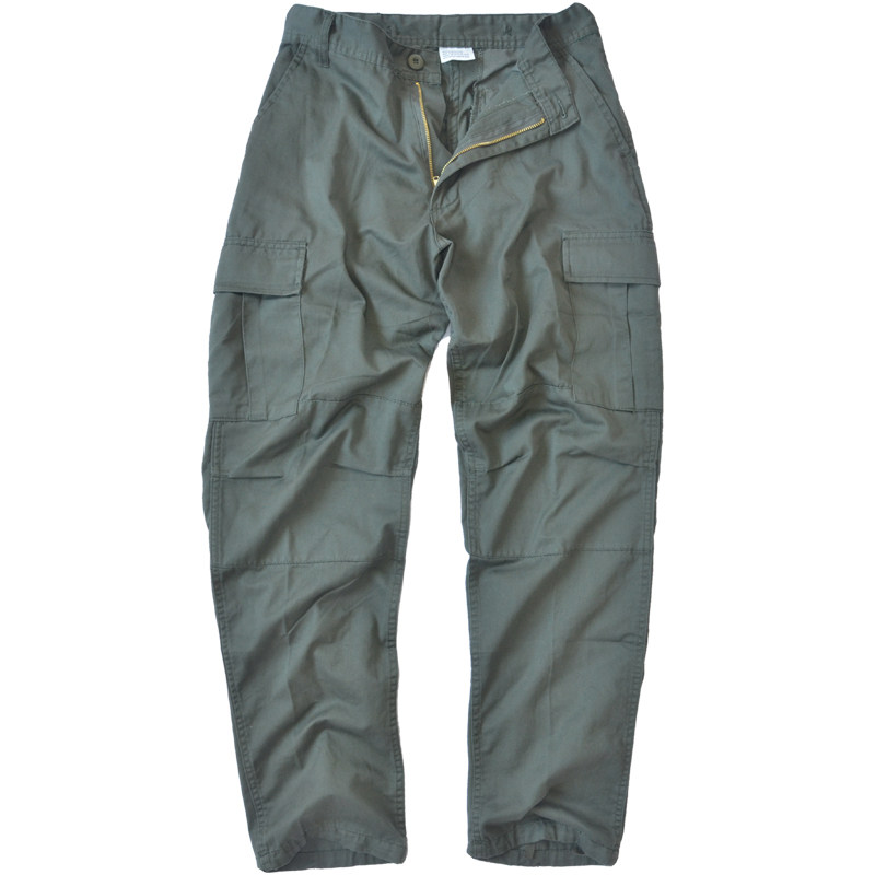 American classic improved BDU trousers overalls 6 pockets training pants tactical pants outdoor leisure loose wash