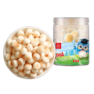 Dha high calcium mini steamed buns milk bean nutritional biscuits