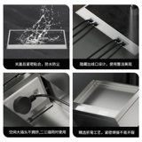 Мраморные заглушки из нержавеющей стали встроенные заземления невидимый чистый плоский водонепроницаемый заземление Скрытая темная установка