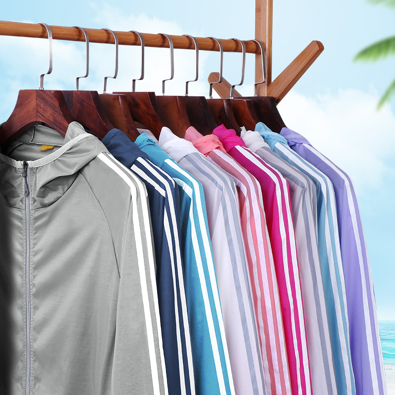 Sunscreen Men's Ultra Slim Outdoor Breathable Fishing Sunscreen Women Speed Dry Ice Silk Sunscreen Summer Lovers Jacket