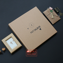 Retro Kraft paper cover album photo book custom photo album album album album album strong texture and beauty
