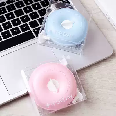 Cute little medicine box donuts portable packaging sugar fructose gum carry-on mini sub-box storage box