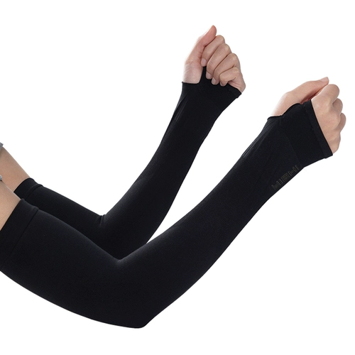 Шелковые летние мужские нарукавники, тонкий дорожный защитный рукав, велосипед для велоспорта, перчатки, защита от солнца, для бега