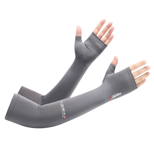 Нарукавники подходит для мужчин и женщин, шелковые налокотники, альпинистские дорожные перчатки для велоспорта, защита от солнца