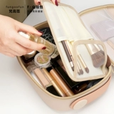 Косметичка для путешествий, сумка через плечо, портативная водонепроницаемая вместительная и большая коробка для хранения